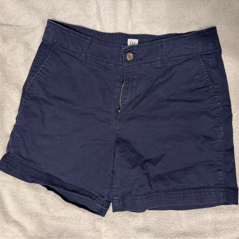 GAP Women's Navy Blue Shorts